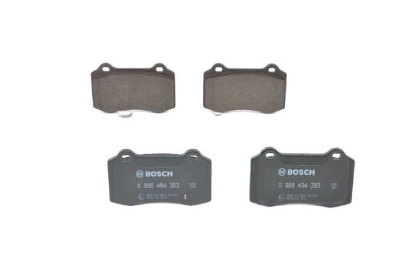 Bremsbelagsatz, Scheibenbremse Bosch 0 986 494 393 von Bosch