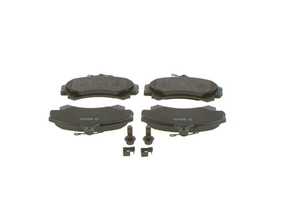 Bremsbelagsatz, Scheibenbremse Vorderachse Bosch 0 986 424 371 von Bosch