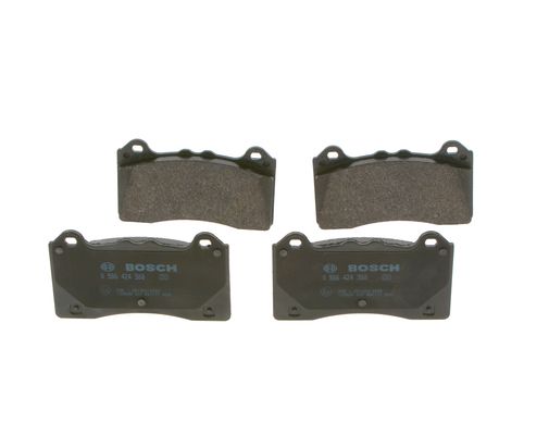 Bremsbelagsatz, Scheibenbremse Vorderachse Bosch 0 986 424 388 von Bosch