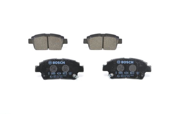 Bremsbelagsatz, Scheibenbremse Vorderachse Bosch 0 986 424 803 von Bosch