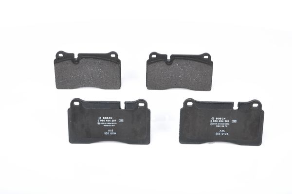 Bremsbelagsatz, Scheibenbremse Vorderachse Bosch 0 986 494 207 Bremsbelagsatz, Scheibenbremse Vorderachse Bosch 0 986 494 207 von Bosch