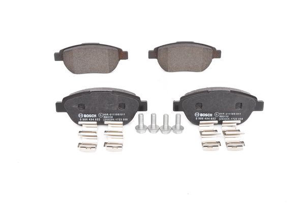 Bremsbelagsatz, Scheibenbremse Vorderachse Bosch 0 986 494 602 Bremsbelagsatz, Scheibenbremse Vorderachse Bosch 0 986 494 602 von Bosch