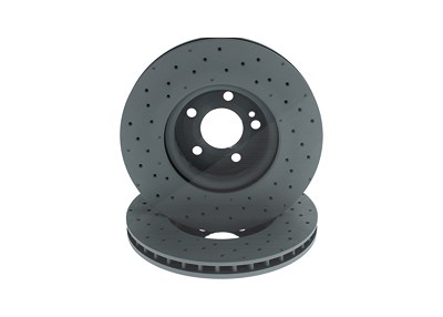 Bosch 1x Bremsscheibe [Hersteller-Nr. 0986479H37] für Mercedes-Benz von Bosch