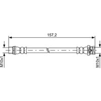 Bremsschlauch BOSCH 1 987 481 624 von Bosch