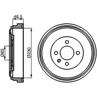 Bremstrommel BOSCH 0 986 477 036 Bremstrommel BOSCH 0 986 477 036 von Bosch
