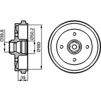 Bremstrommel BOSCH 0 986 477 111 Bremstrommel BOSCH 0 986 477 111 von Bosch
