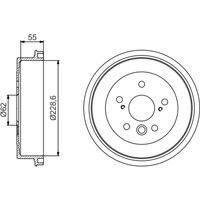 Bremstrommel BOSCH 0 986 477 168 Bremstrommel BOSCH 0 986 477 168 von Bosch