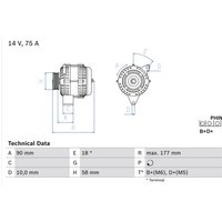 Drehstromgenerator BOSCH 0 986 049 111 Drehstromgenerator BOSCH 0 986 049 111 von Bosch