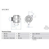 Drehstromgenerator BOSCH 0 986 049 211 Drehstromgenerator BOSCH 0 986 049 211 von Bosch