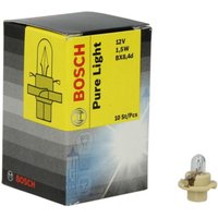 Glühlampe Sekundär BOSCH PBX4 Pure Light 12V, 1,5W, 10 Stück Glühlampe Sekundär BOSCH PBX4 Pure Light 12V, 1,5W, 10 Stück von Bosch