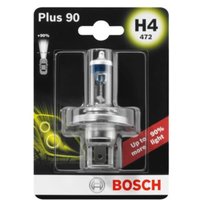 Glühlampe Halogen BOSCH H4 Plus 90% 12V, 60/55W, 1 Stück von Bosch