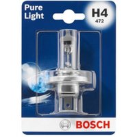 Glühlampe Halogen BOSCH H4 Pure Light 12V, 60/55W von Bosch
