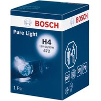 Glühlampe Halogen BOSCH H4 Pure Light 12V, 60/55W von Bosch