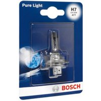Glühlampe Halogen BOSCH H7 Pure Light 12V, 55W, 1 Stück von Bosch