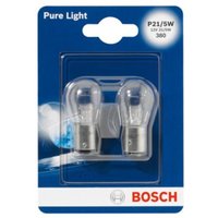 Glühlampe Sekundär BOSCH P21/5W Pure Light 12V/5/21W, 2 Stück Glühlampe Sekundär BOSCH P21/5W Pure Light 12V/5/21W, 2 Stück von Bosch
