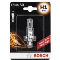 Glühlampe Halogen BOSCH H1 Plus 50% 12V, 55W, 1 Stück von Bosch