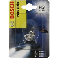 Glühlampe Halogen BOSCH H3 Pure Light 12V, 55W, 1 Stück von Bosch