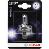 Glühlampe Halogen BOSCH H7 Gigalight Plus 120% 12V, 55W von Bosch