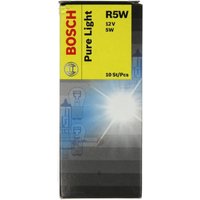 Glühlampe Sekundär BOSCH R5W Pure Light 12V, 5W von Bosch