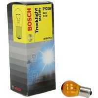 Glühlampe Sekundär BOSCH PY21W Trucklight Maxlife 24V, 21W, 10 Stück Glühlampe Sekundär BOSCH PY21W Trucklight Maxlife 24V, 21W, 10 Stück von Bosch