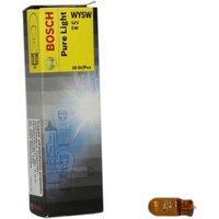 Glühlampe Sekundär BOSCH WY5W Pure Light 12V, 5W, 10 Stück von Bosch