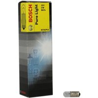 Glühlampe Sekundär BOSCH W2W Pure Light 12V, 2W, 10 Stück Glühlampe Sekundär BOSCH W2W Pure Light 12V, 2W, 10 Stück von Bosch
