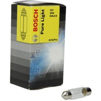 Glühlampe Sekundär BOSCH C10W Pure Light 12V, 10W, 10 Stück Glühlampe Sekundär BOSCH C10W Pure Light 12V, 10W, 10 Stück von Bosch