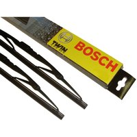 Scheibenwischer BOSCH 3 397 118 303, Twin 604S Länge 600+450mm, Vorne, 2 Stück von Bosch