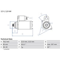 Starter BOSCH 0 986 018 390 Starter BOSCH 0 986 018 390 von Bosch