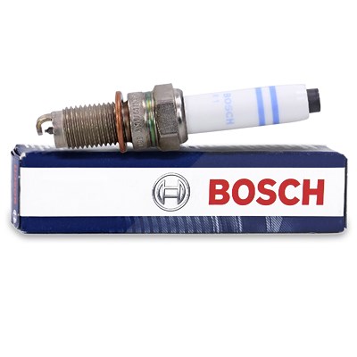 Bosch Zündkerze Double Platinum [Hersteller-Nr. 0241145523] für Audi, Cupra, Seat, Skoda, VW von Bosch