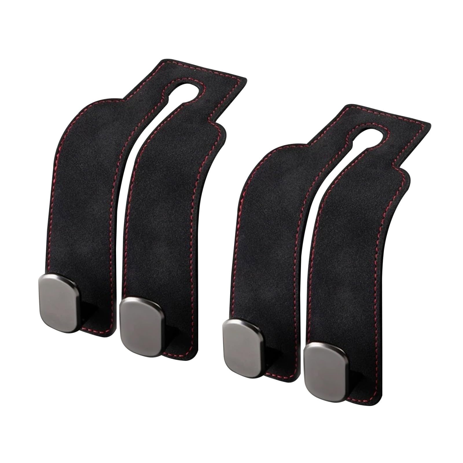 Bosmsaslad 2 Stücke Auto Lagerung Haken, Haken Rücksitz Kopfstütze, Autohaken aus Leder Universal, Doppelhaken für Autositzrückseite, Rücksitzhaken Kleiderbügel Handtaschenhalter Taschenhaken Bosmsaslad 2 Stücke Auto Lagerung Haken, Haken Rücksitz Kopfstütze, Autohaken aus Leder Universal, Doppelhaken für Autositzrückseite, Rücksitzhaken Kleiderbügel Handtaschenhalter Taschenhaken von Bosmsaslad