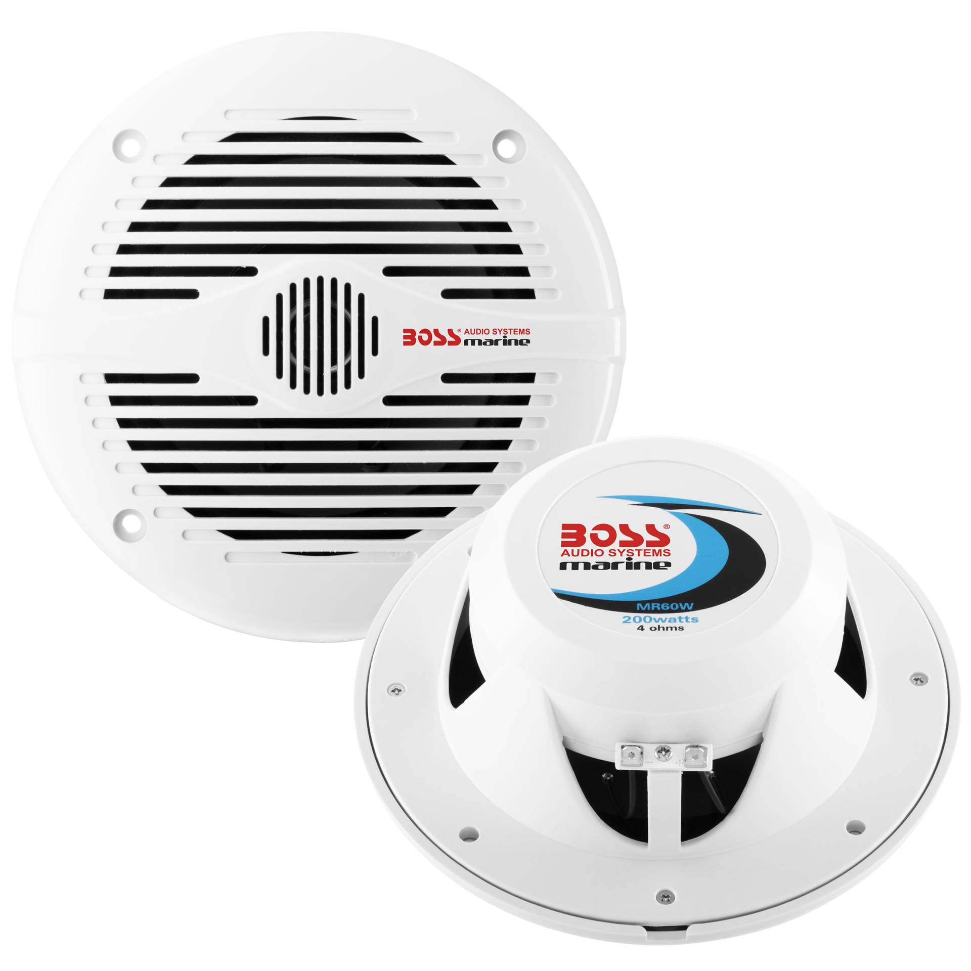 Boss Audio MR60W Weiß 200W Marine Breitbandlautsprecher Boss Audio MR60W Weiß 200W Marine Breitbandlautsprecher von BOSS Audio