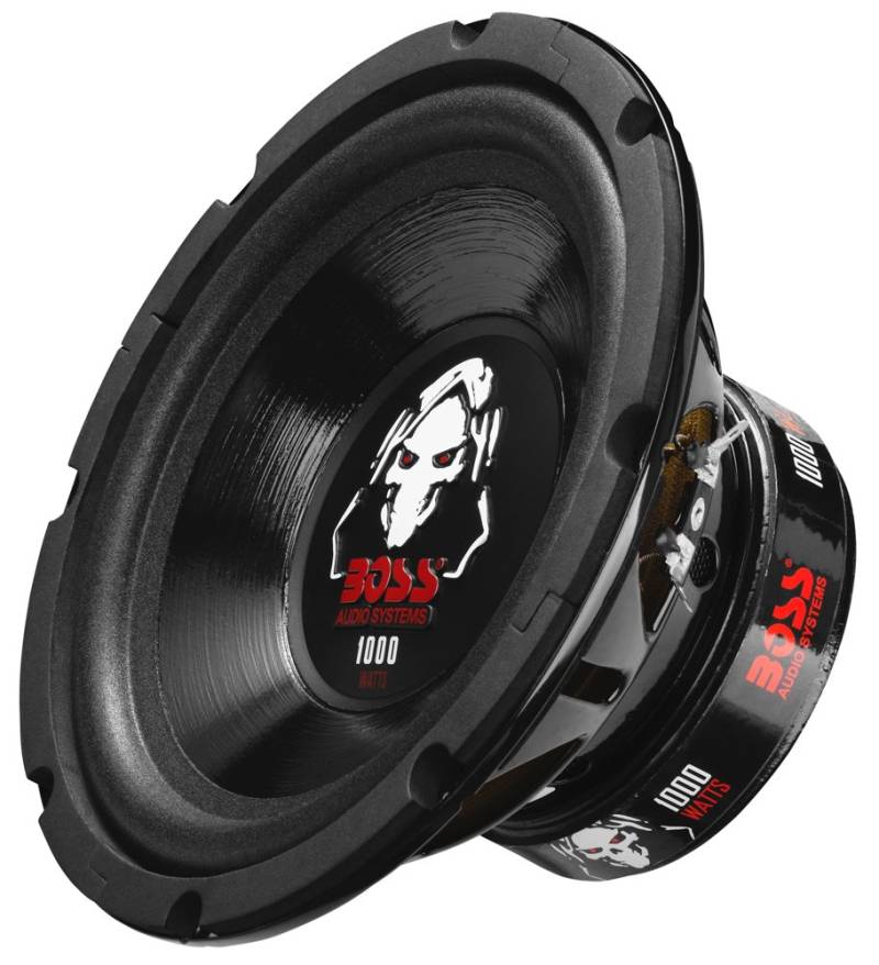 BOSS Audio P80DVC Phantom 8 Zoll 1000 Watt Subwoofer von BOSS Audio Systems