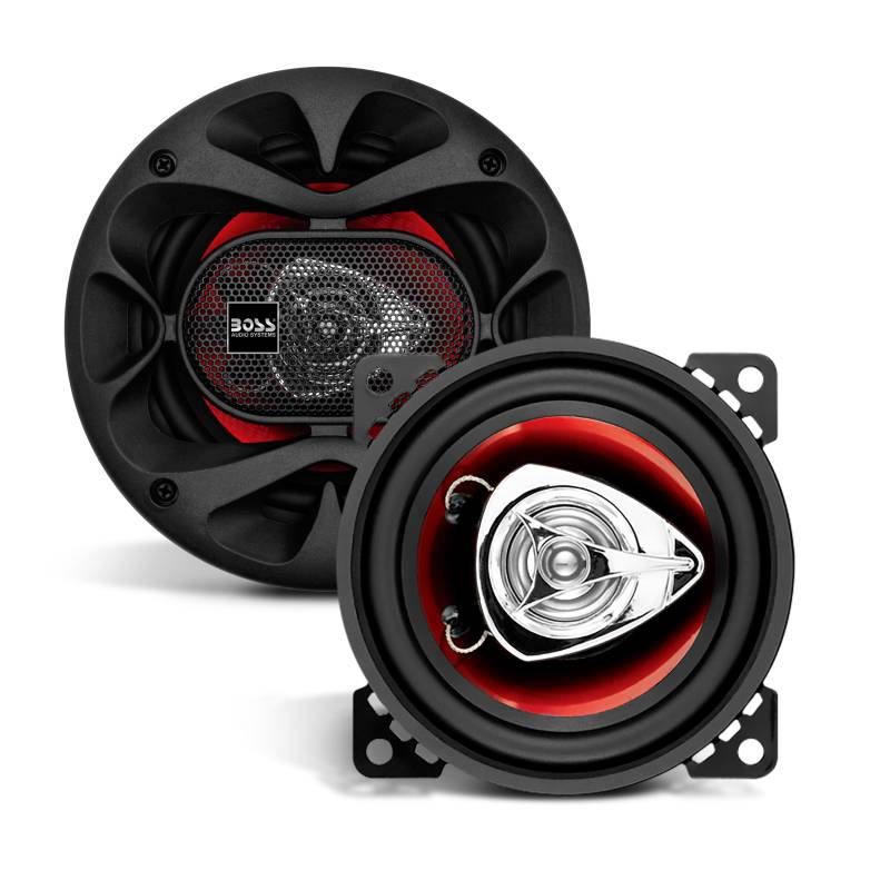 BOSS Audio Chaos Serie Lautsprecher, 2-Wege, 4 Zoll/10 cm, 2 Stück von BOSS Audio Systems
