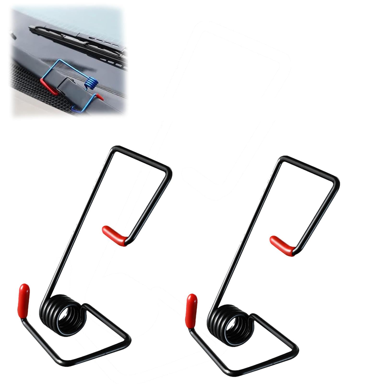 2 Stück Windshield Wiper Arm Pressure Spring Booster | Metall Scheibenwischer Booster Feder | Federbefestigung für Autowischer | Scheibenwischer Reparatursatz Verbessert die Wischerleistung 2 Stück Windshield Wiper Arm Pressure Spring Booster | Metall Scheibenwischer Booster Feder | Federbefestigung für Autowischer | Scheibenwischer Reparatursatz Verbessert die Wischerleistung von Botiniv