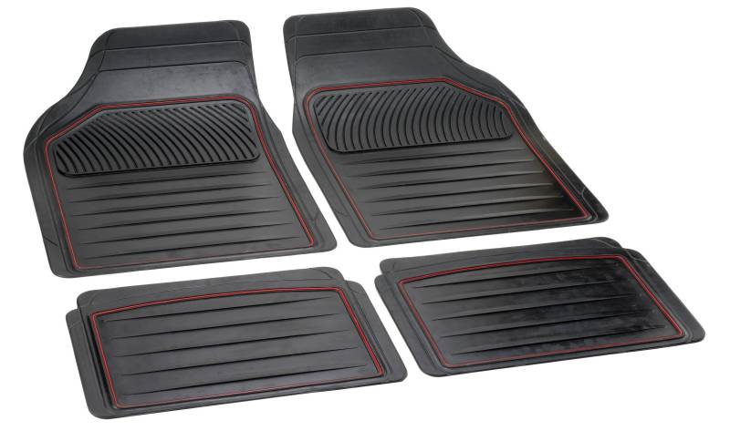 Bottari 14035 Universelle Gummifußmatte Perfect, 4 Teile, Schwarz von Bottari