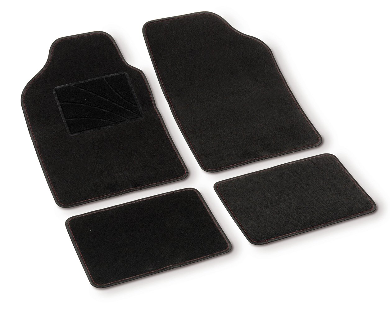 Bottari 14084 Autoteppich Santorini Fußmatten, 4 Teile, Schwarz Bottari 14084 Autoteppich Santorini Fußmatten, 4 Teile, Schwarz von Bottari