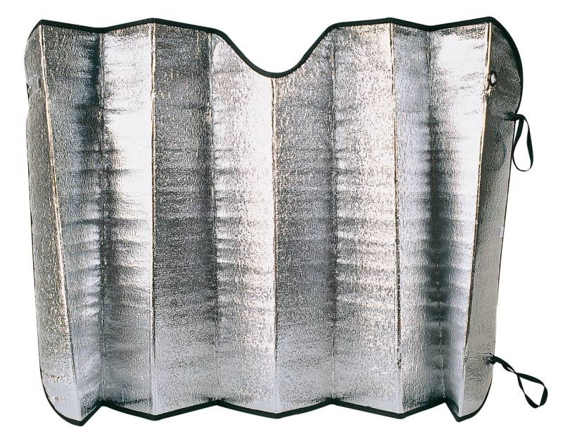 Bottari 22136 AluminiumSonnenschutz für Front und Heckscheiben Polar, Beidseitg Benutzbar mit Saugnapf, 1 Teil, 60 x 130 cm von Bottari