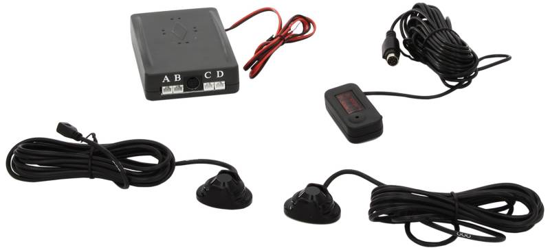 Bottari 30270 Kit Parkensensor 12V Bildschirm und 2 Sensoren Alarm Typ Summer von Bottari