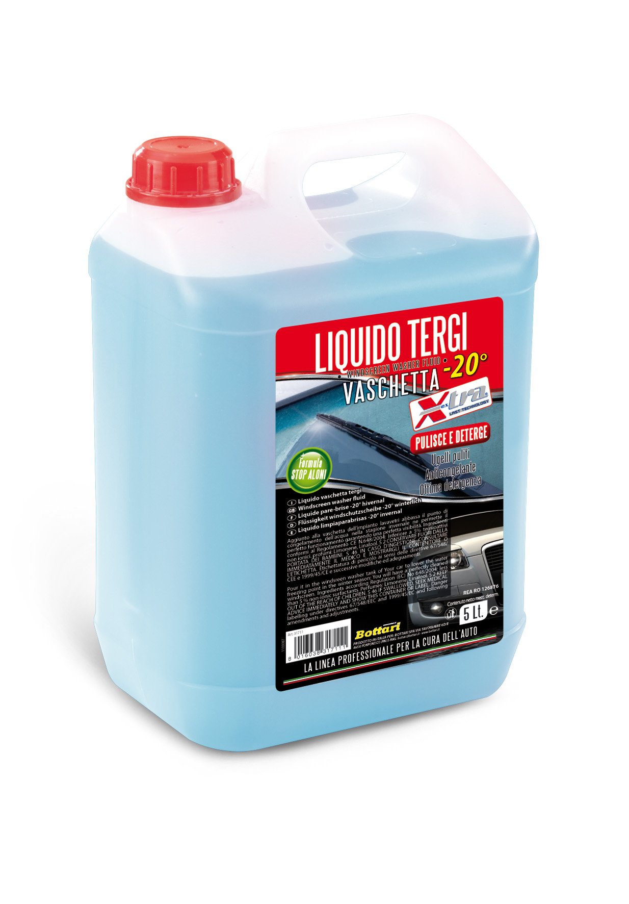 Bottari 31711 X-tra Frostschutzmittel Liquid tergi Tablett, reinigt und behandelt, 5 Liter Bottari 31711 X-tra Frostschutzmittel Liquid tergi Tablett, reinigt und behandelt, 5 Liter von Bottari