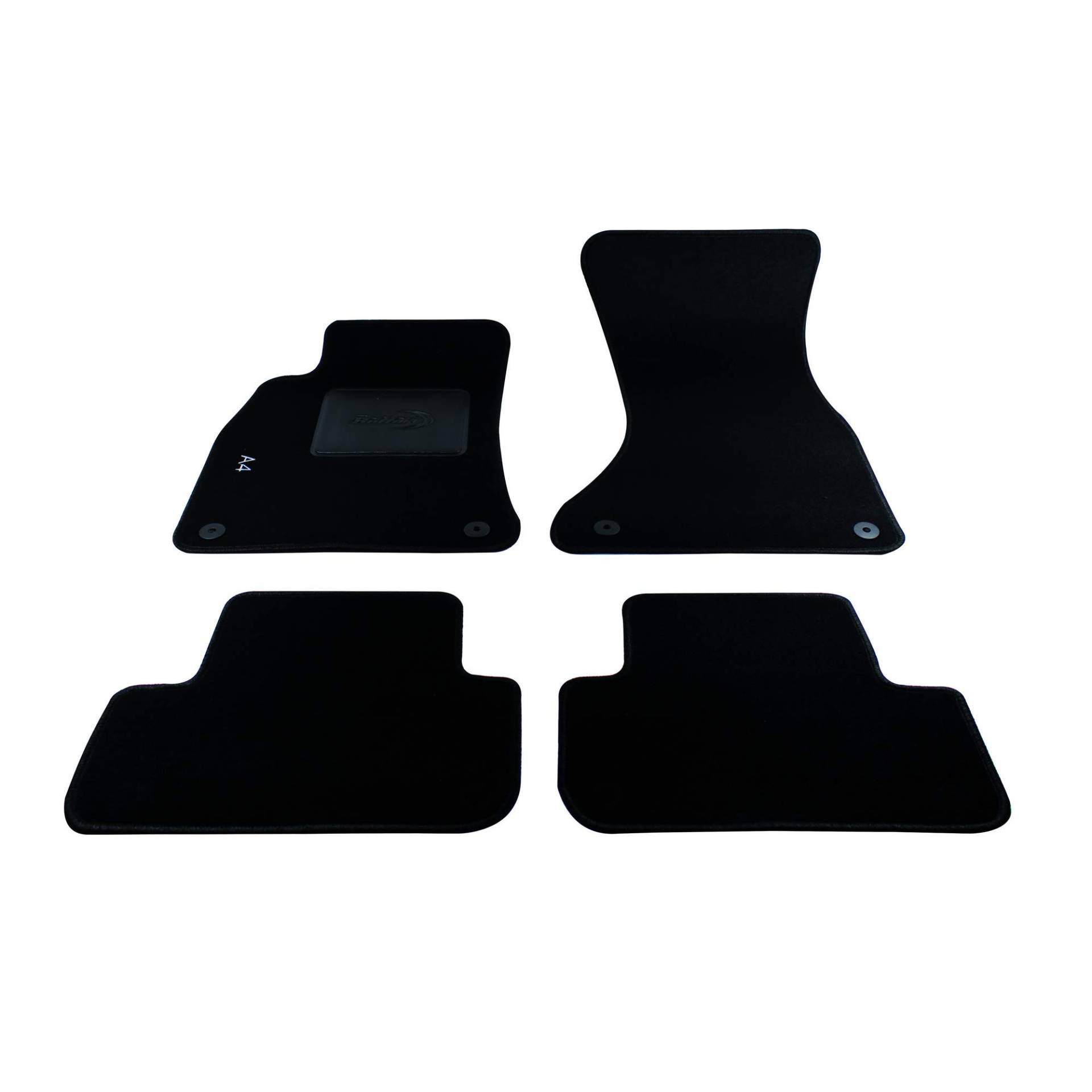 Bottari 39026â Custom Matte Samt, schwarz, 4 Stück Bottari 39026â Custom Matte Samt, schwarz, 4 Stück von Bottari