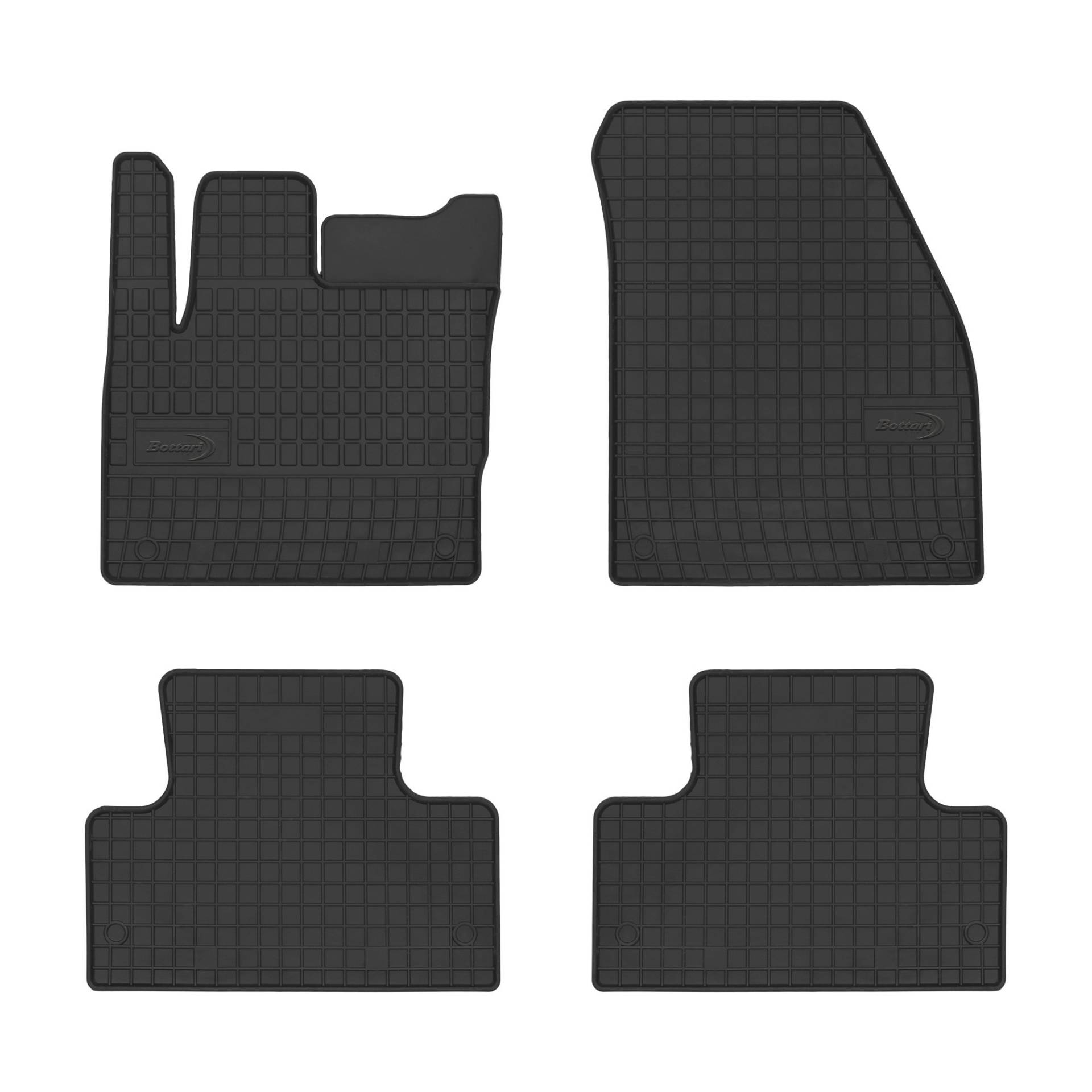 Bottari 39657 Set 4 tappeti auto in gomma su misura per Landrover Evoque - tutti i modelli Bottari 39657 Set 4 tappeti auto in gomma su misura per Landrover Evoque - tutti i modelli von Bottari