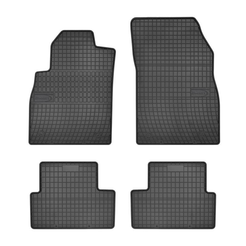Bottari 39675 Set 4 tappeti auto in gomma su misura per Astra - dal 2009 al 2015 von Bottari