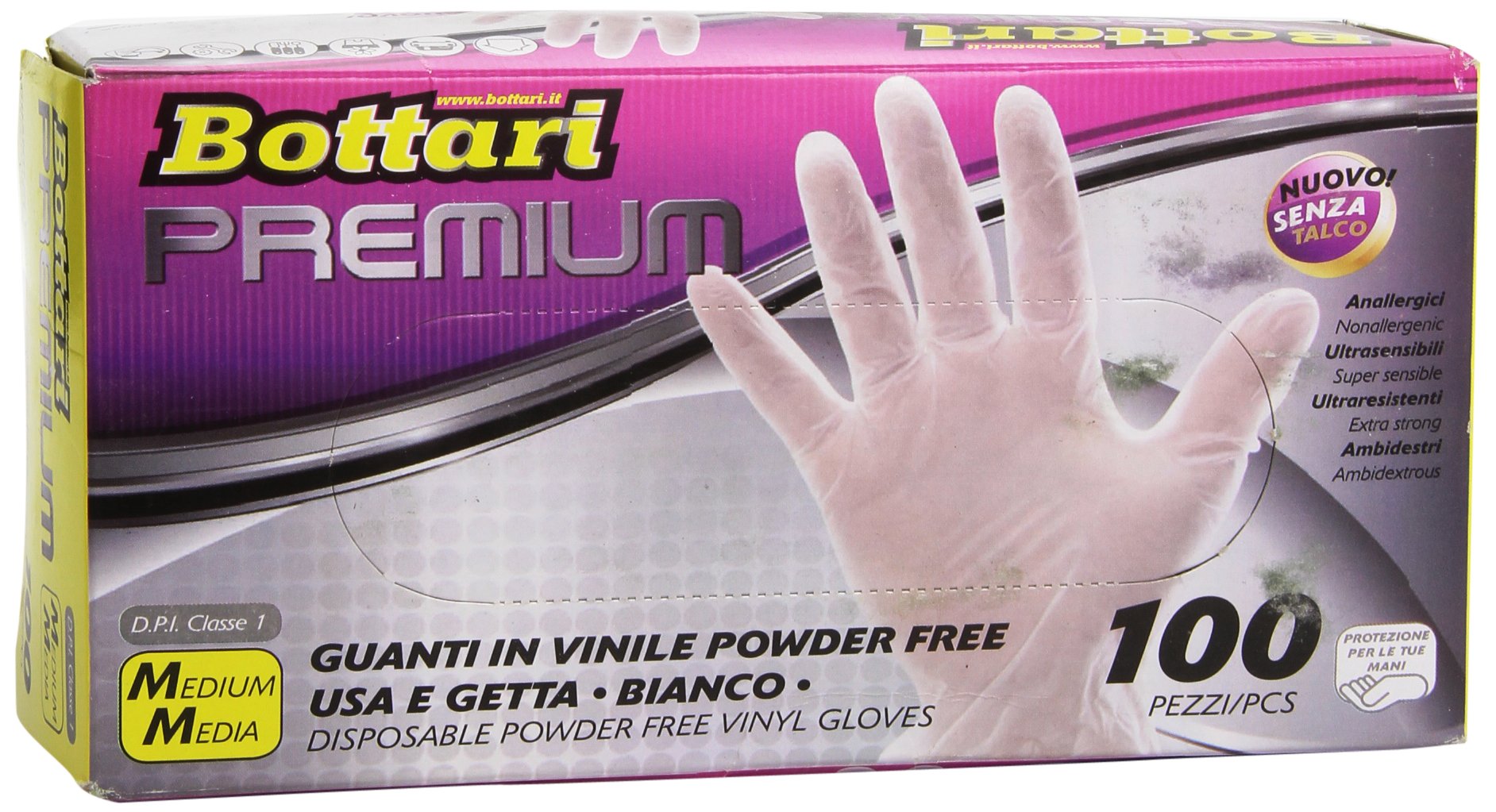 Bottari 98125. 100 Handschuhe Latex Bottari 98125. 100 Handschuhe Latex von Bottari