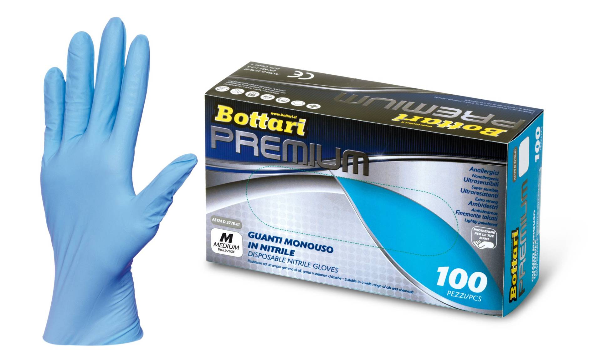 Bottari 98132 100 Latexhandschuhe Bottari 98132 100 Latexhandschuhe von Bottari
