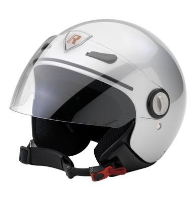 Bottari Motorradhelm Frontera, Metal Silver, Größe S von Bottari
