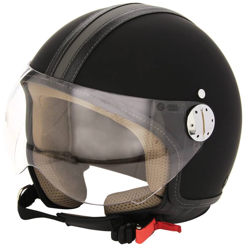 Bottari Motorradhelm Skin Emotion, Rubber Black, Größe M von Bottari
