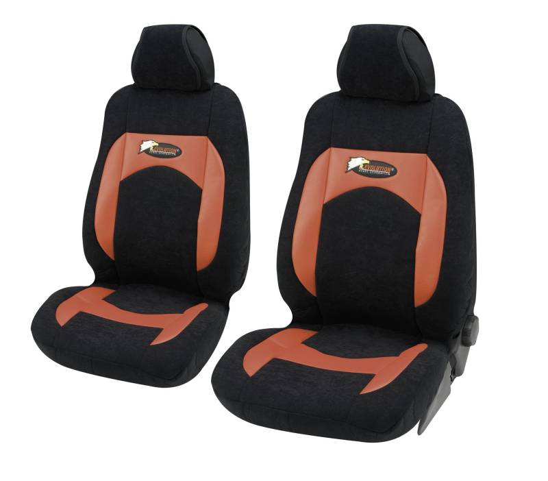 Bottari SpA Bottari 17030 Set Vordersitzbezüge Sportsitz Rot von Bottari