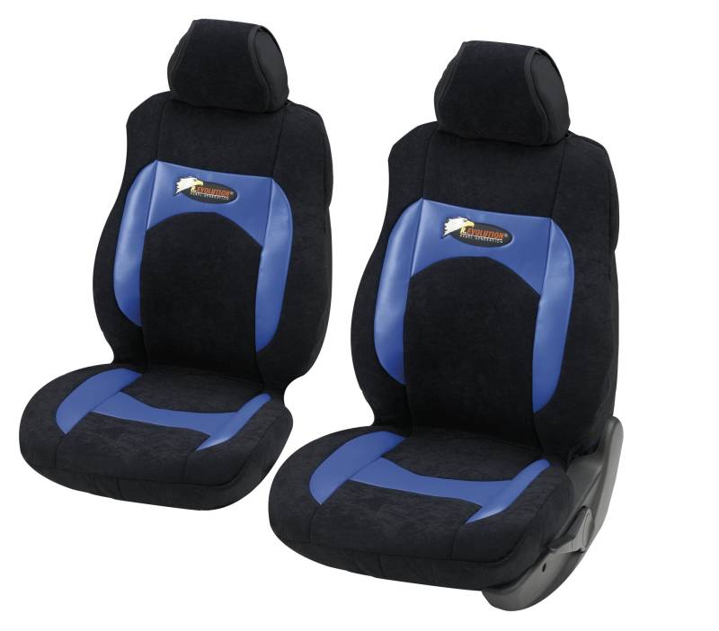 Bottari SpA Bottari 17031 Set Vordersitzbezüge Sportsitz Blau von Bottari