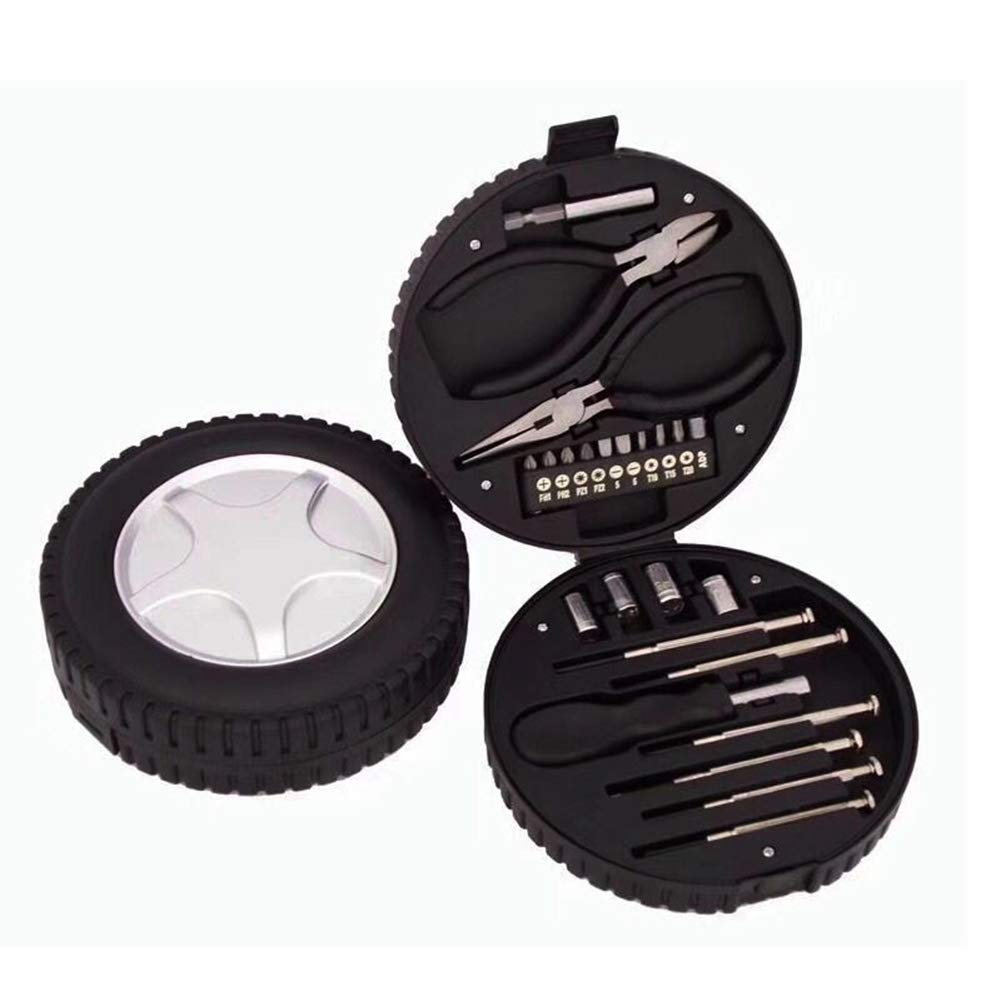 24-teiliges Set Autoreparatur-Werkzeugkasten Werkzeugkoffer Set Autoreparatur-Toolkit Portable Mini Auto Fahrzeuge Reparaturwerkzeuge mit Aufbewahrungsbox Werkzeugkoffer für die Reparatur zu Hause 24-teiliges Set Autoreparatur-Werkzeugkasten Werkzeugkoffer Set Autoreparatur-Toolkit Portable Mini Auto Fahrzeuge Reparaturwerkzeuge mit Aufbewahrungsbox Werkzeugkoffer für die Reparatur zu Hause von Boyfriend Cardig